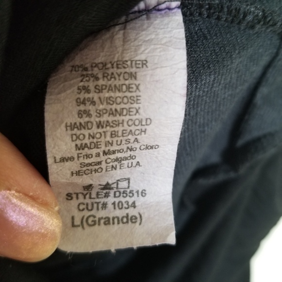 Mitto Ruffled Black Racerback Dress - Picture 6 of 6